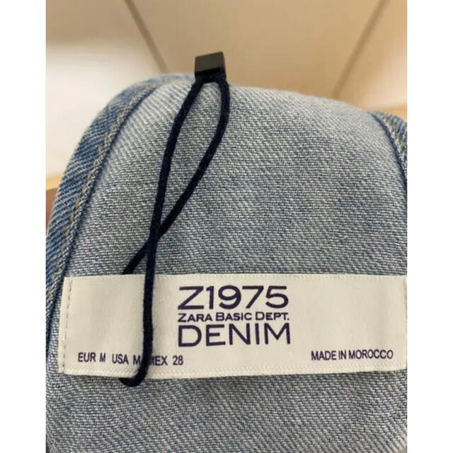 ZARA(ザラ)の新品　ZARAデニムサロペット レディースのパンツ(サロペット/オーバーオール)の商品写真