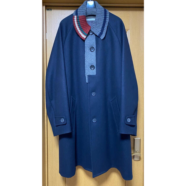 格安新品 - kolor kolor ウールカシミアコート 20aw ステンカラー