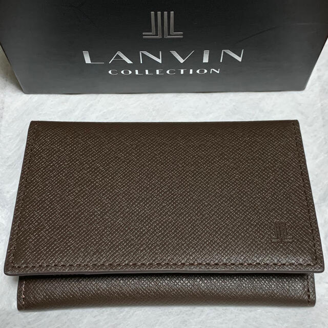 LANVIN(ランバン)の名刺入れ 新品 箱有り LANVIN メンズのファッション小物(名刺入れ/定期入れ)の商品写真