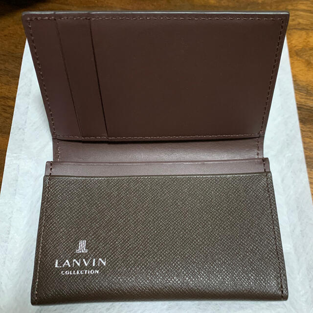 LANVIN(ランバン)の名刺入れ 新品 箱有り LANVIN メンズのファッション小物(名刺入れ/定期入れ)の商品写真