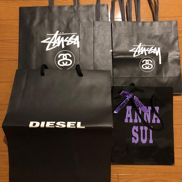 ANNA SUI(アナスイ)のショッパー ショップ袋 紙袋 まとめ売り レディースのバッグ(ショップ袋)の商品写真