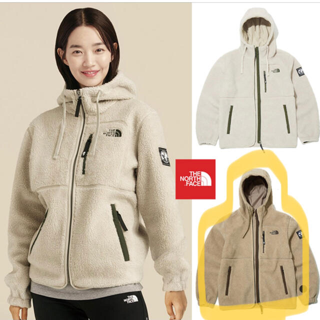 【新品未使用】THE NORTH FACE ボア フリース ジャケットポリエステルアクリル裏地