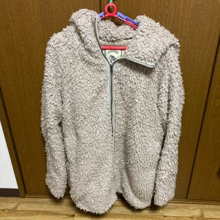 マウジー(moussy)のマウジー　レディースモコモコパーカージャケット　サイズ2(ブルゾン)