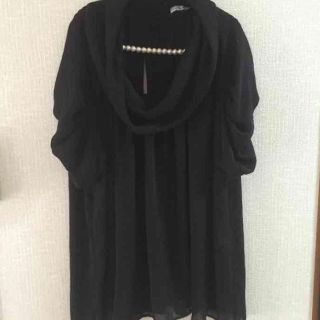 ザラ(ZARA)のZARAシフォンデザイントップス(カットソー(半袖/袖なし))