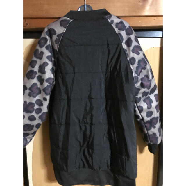 レオパード　中綿コート レディースのジャケット/アウター(ロングコート)の商品写真