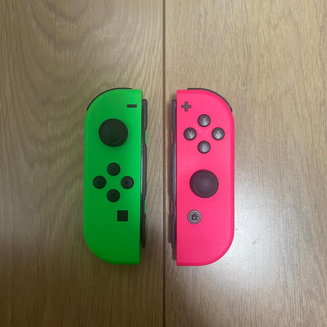 任天堂Switch スイッチ　Joy-Con ジョイコン　グリーン&ピンク