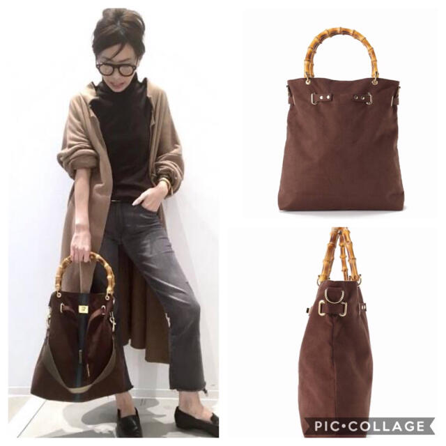 L'Appartement DEUXIEME CLASSE(アパルトモンドゥーズィエムクラス)のアパルトモン☆SITA PARANTICA BAMBOO BAG レディースのバッグ(トートバッグ)の商品写真