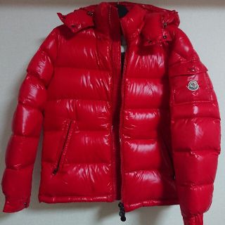 モンクレール(MONCLER)のモンクレール MAYA ダウンジャケット 赤 メンズ(ダウンジャケット)