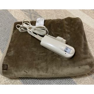 ムジルシリョウヒン(MUJI (無印良品))の羽織れる電気ひざ掛け　無印良品(電気毛布)