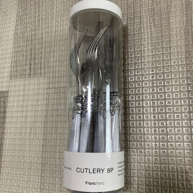 Francfranc(フランフラン)の《Francfranc》CUTLERY 8P セット インテリア/住まい/日用品のキッチン/食器(カトラリー/箸)の商品写真