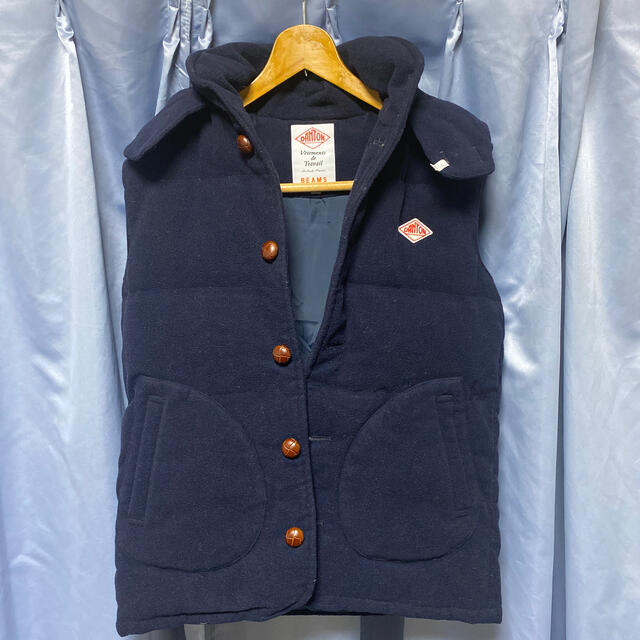 DANTON(ダントン)のDANTON × BEAMS /別注 Wool Mosser Down Vest メンズのジャケット/アウター(ダウンベスト)の商品写真