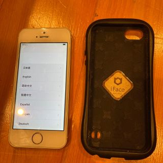 アイフォーン(iPhone)のiPhone se ゴールド　SIMフリー(スマートフォン本体)