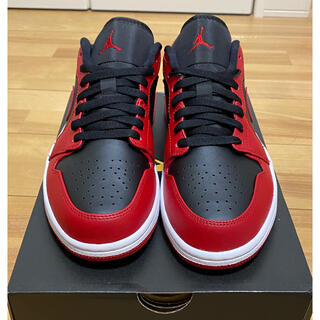 ナイキ(NIKE)のNIKE AIR JORDAN1 LOW varsity red 27.0(スニーカー)