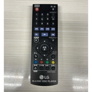 エルジーエレクトロニクス(LG Electronics)のLG Blu-ray ディスク プレーヤー リモコン BP250(その他)