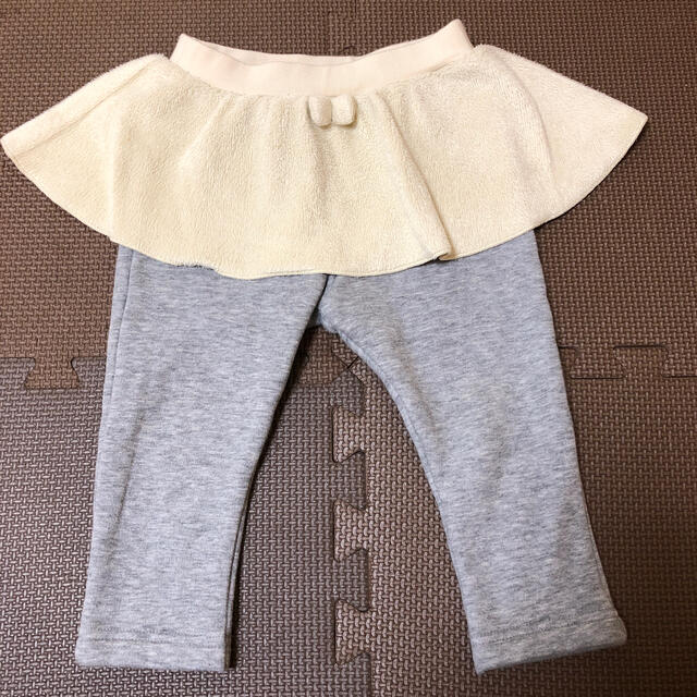 UNIQLO(ユニクロ)のユニクロ　ボア　スカートパンツ　 キッズ/ベビー/マタニティのベビー服(~85cm)(パンツ)の商品写真