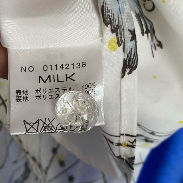 MILK(ミルク)のKanna様専用　MILK ホロスコープスカート NieRカットソー2点 レディースのスカート(ミニスカート)の商品写真