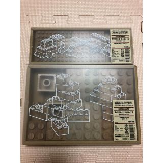 ムジルシリョウヒン(MUJI (無印良品))の木のブロック もくロック大小セット 木のおもちゃ 木のつみき 積み木 無印良品(積み木/ブロック)