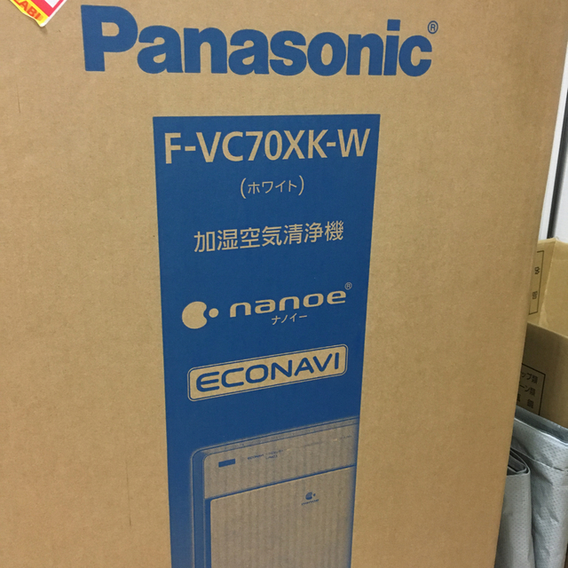 Panasonic Panasonic F-VC70XK 加湿機能付き空気清浄機の通販 by cowcow's shop｜パナソニックならラクマ