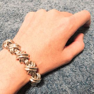 ティファニー(Tiffany & Co.)のTIFFANY ティファニー シグネチャー ブレスレット ボーンカフ バングル(ブレスレット/バングル)