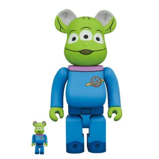 メディコムトイ(MEDICOM TOY)のBE@RBRICK  toy story alien 100%&400% (その他)