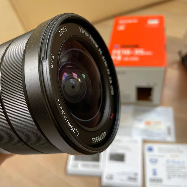 SONY(ソニー)のSONY FE 16-35mm F4 ZA OSS カメラレンズ スマホ/家電/カメラのカメラ(レンズ(ズーム))の商品写真