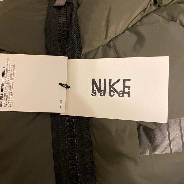 NIKE(ナイキ)の新品未使用　Nike x sacai Women’s Park XS レディースのジャケット/アウター(ダウンジャケット)の商品写真