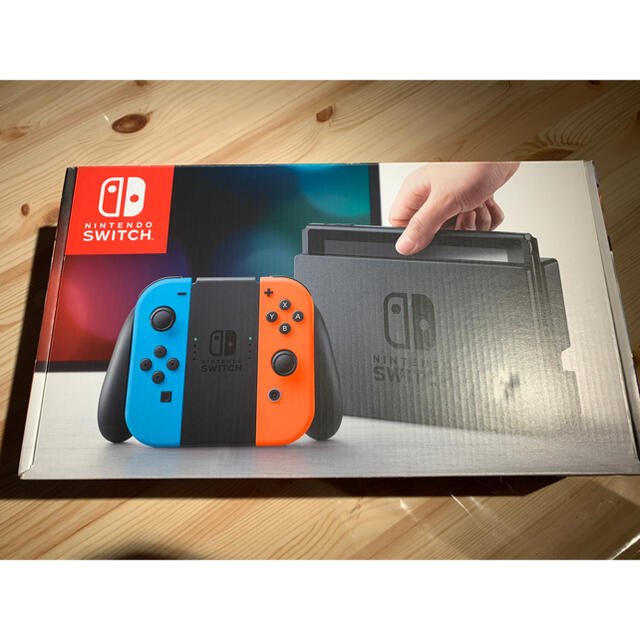 中古・美品】 Nintendo Switch ネオンブルー/ネオンレッド 本体 【予約