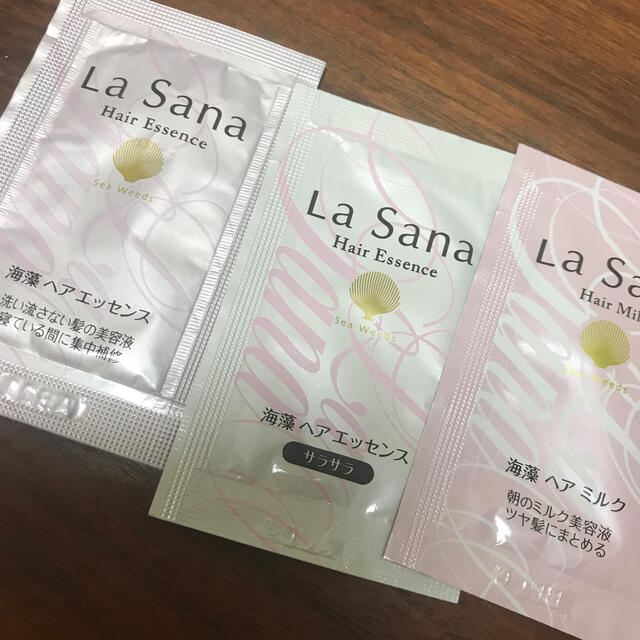 LaSana(ラサーナ)のお得　ラサーナ　未使用　お試しセット　 コスメ/美容のヘアケア/スタイリング(ヘアケア)の商品写真