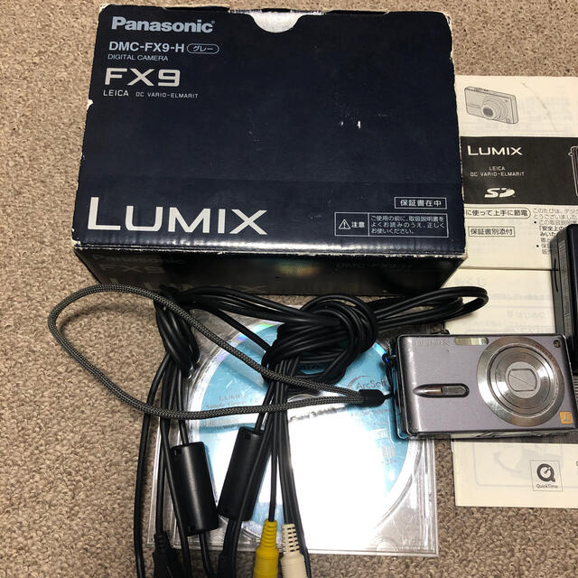 Panasonic(パナソニック)のLUMIX DMC-FX9 パナソニックデジタルカメラ スマホ/家電/カメラのカメラ(コンパクトデジタルカメラ)の商品写真