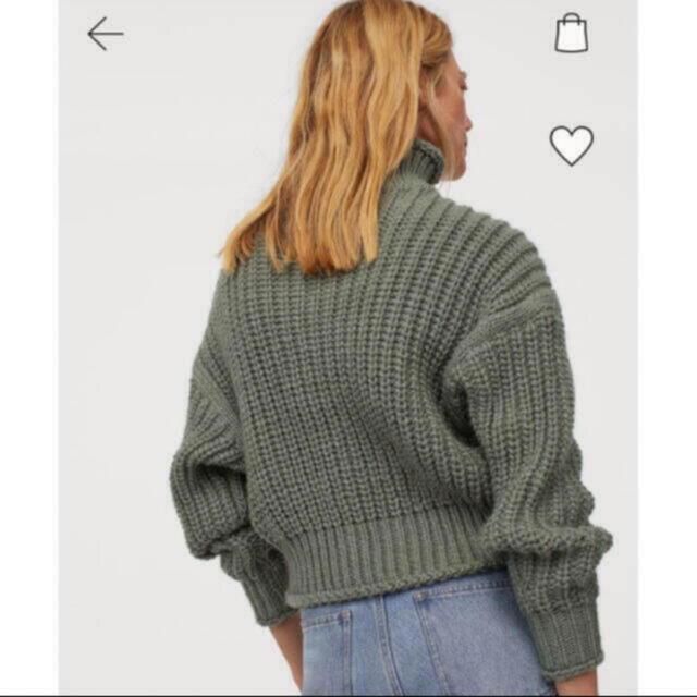 H&M(エイチアンドエム)のタイムセール　チャンキーニット　XL レディースのトップス(ニット/セーター)の商品写真