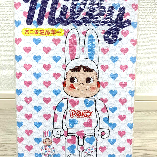 R@BBRICK 着ぐるみペコちゃんハート 100%400%-eastgate.mk