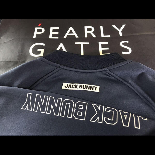 PEARLY GATES(パーリーゲイツ)の限界値下げ　新品未使用　ジャックバニー　サーモライトバックボア ブルゾン スポーツ/アウトドアのゴルフ(ウエア)の商品写真