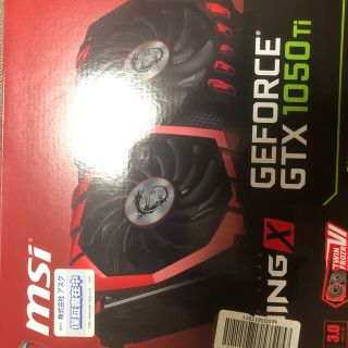 MSI GeForce GTX 1050ti  完品(PCパーツ)