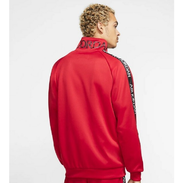 NIKE(ナイキ)の新品 Nike Air Jordan Jumpman Track JKT Red メンズのトップス(ジャージ)の商品写真