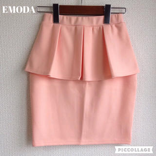 エモダ(EMODA)の新品タグ付EMODAペプラムスカート(ミニスカート)