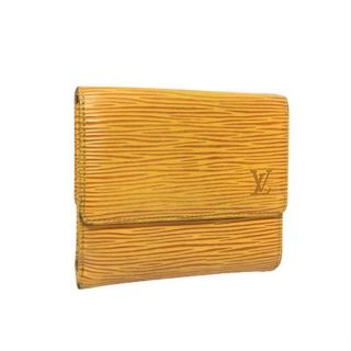 ルイヴィトン(LOUIS VUITTON)のルイヴィトン ポルトモネビエ カルトクレディ エピ ダブルホック二つ折り財布(財布)