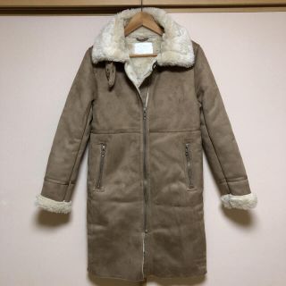 ZARA WOMAN ザラウーマン フェイクムートンコート