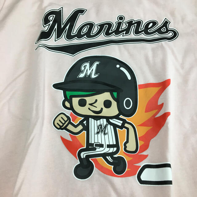 Mサイズ　千葉ロッテマリーンズ　Tシャツ　ロビンくん スポーツ/アウトドアの野球(応援グッズ)の商品写真