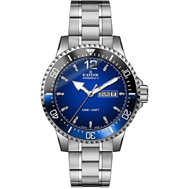 【新品未使用】エドックス EDOX 腕時計 クロノラリー S