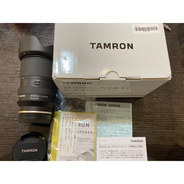2022人気の TAMRON - タムロン 28-200mm F/2.8-5.6 A071 SONYeマウント