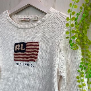 POLO RALPH LAUREN - 【ラルフローレン】レディースニット トップス 白