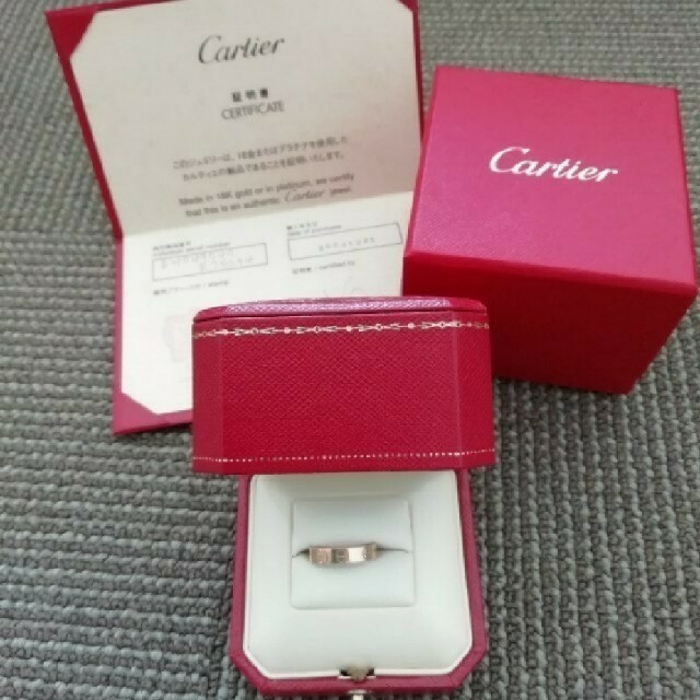 Cartier(カルティエ)のカルティエ ミニラブリング PG レディースのアクセサリー(リング(指輪))の商品写真