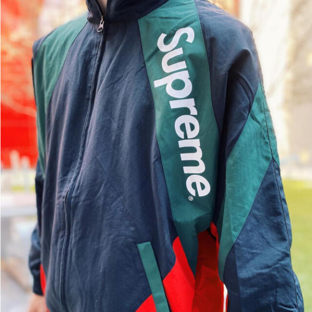 Supreme - Supreme Paneled Track Jaket サイズM 【送料無料】の通販