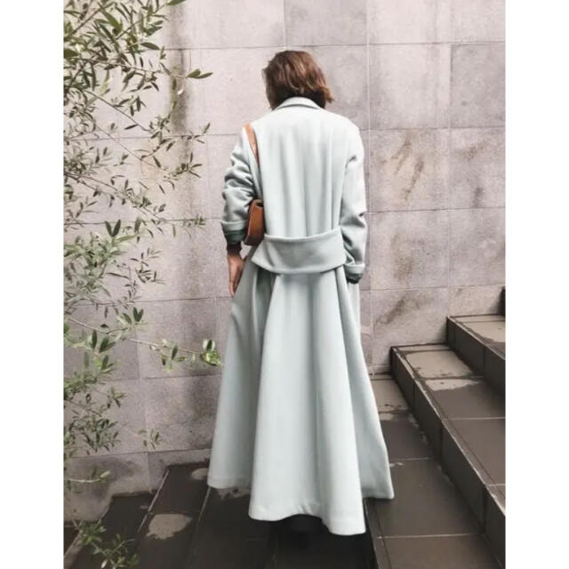 Ameri VINTAGE(アメリヴィンテージ)のAMERI LITTLE FLARE LONG COAT レディースのジャケット/アウター(ロングコート)の商品写真