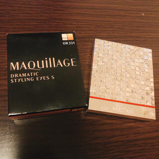 マキアージュ(MAQuillAGE)の資生堂 マキアージュ ドラマティックスタイリングアイズS OR331(4g)(アイシャドウ)