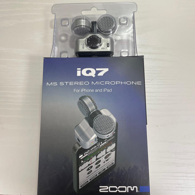 ZOOM ( ズーム ) iQ7 MSステレオマイクロフォン iPhone用の通販 by