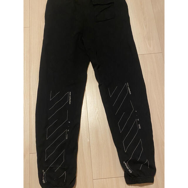 Off white Unfinished slim sweatpant