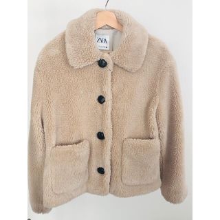 ザラ(ZARA)のZARA ショートコート (ボアコート）(その他)