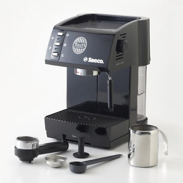 TULLY'S COFFEE(タリーズコーヒー)の新品未使用エスプレッソマシン/Saeco/TULLY's限定品 スマホ/家電/カメラの調理家電(エスプレッソマシン)の商品写真
