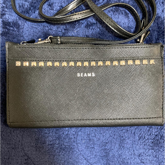 BEAMS(ビームス)のビームス付録財布お財布ポシェット黒ブラック レディースのファッション小物(財布)の商品写真
